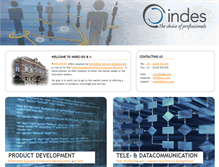 Tablet Screenshot of indes.com